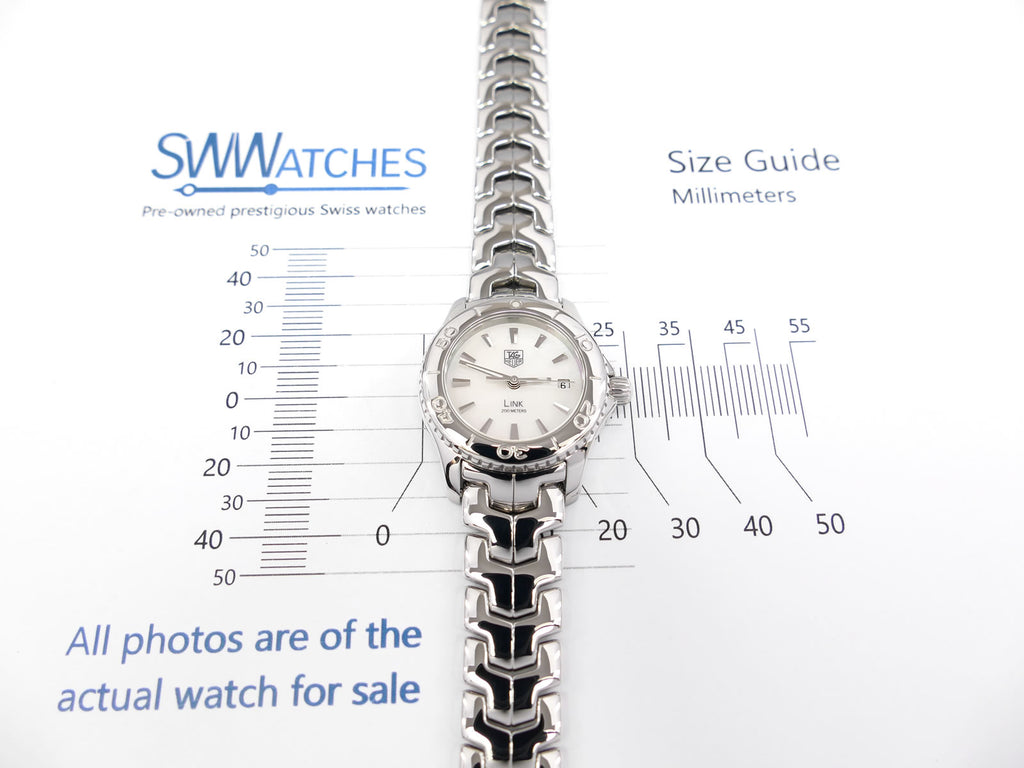 TAG Heuer Link WJ1313.BA0572 Lady 27mm case size