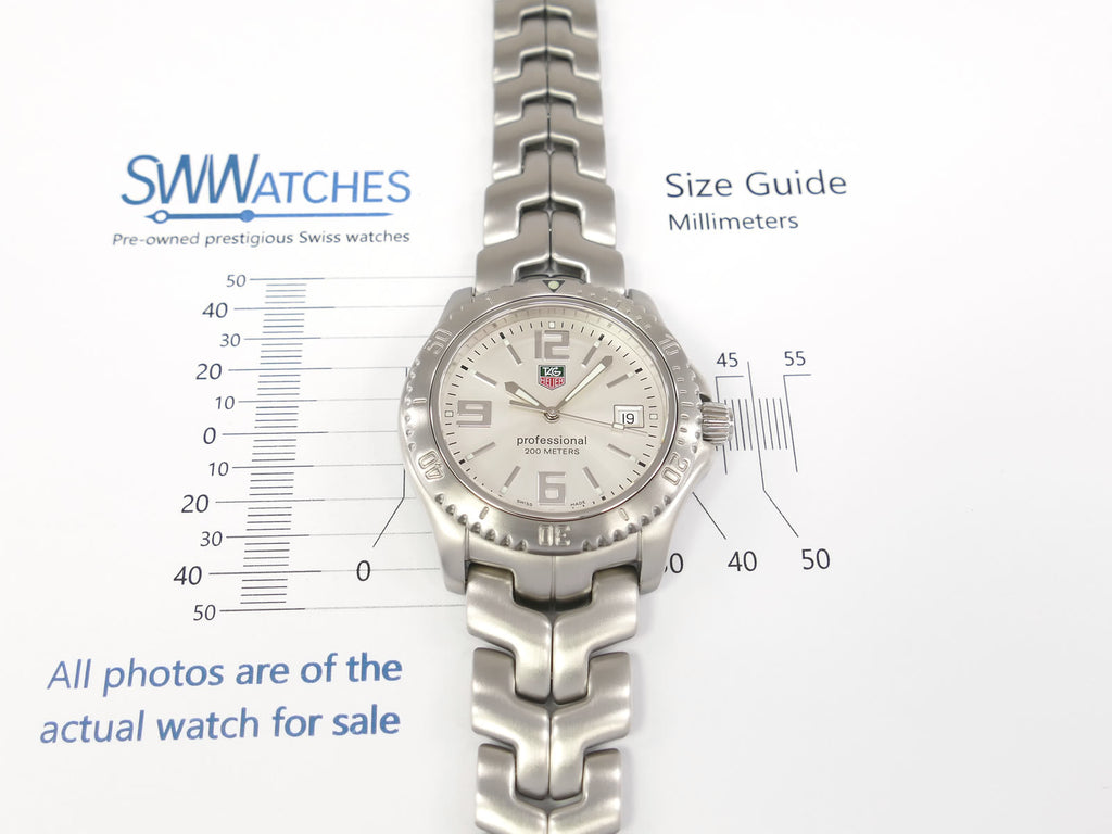 TAG Heuer Link WT1112.BA0550 Full Size 42mm case size