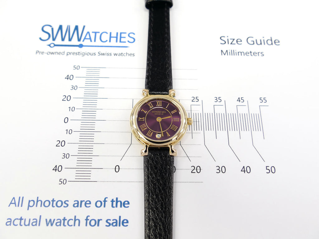 Raymond Weil Traditional 24mm case size 9936-2 