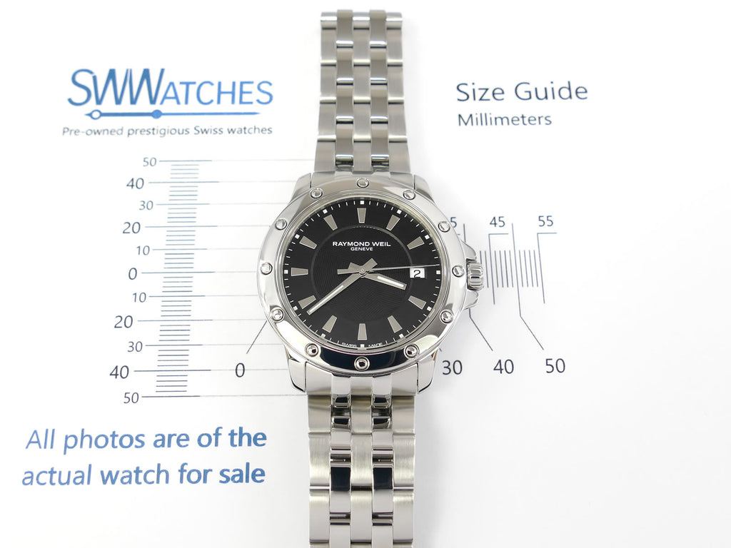 Raymond Weil Tango 5599 Men's 39mm case