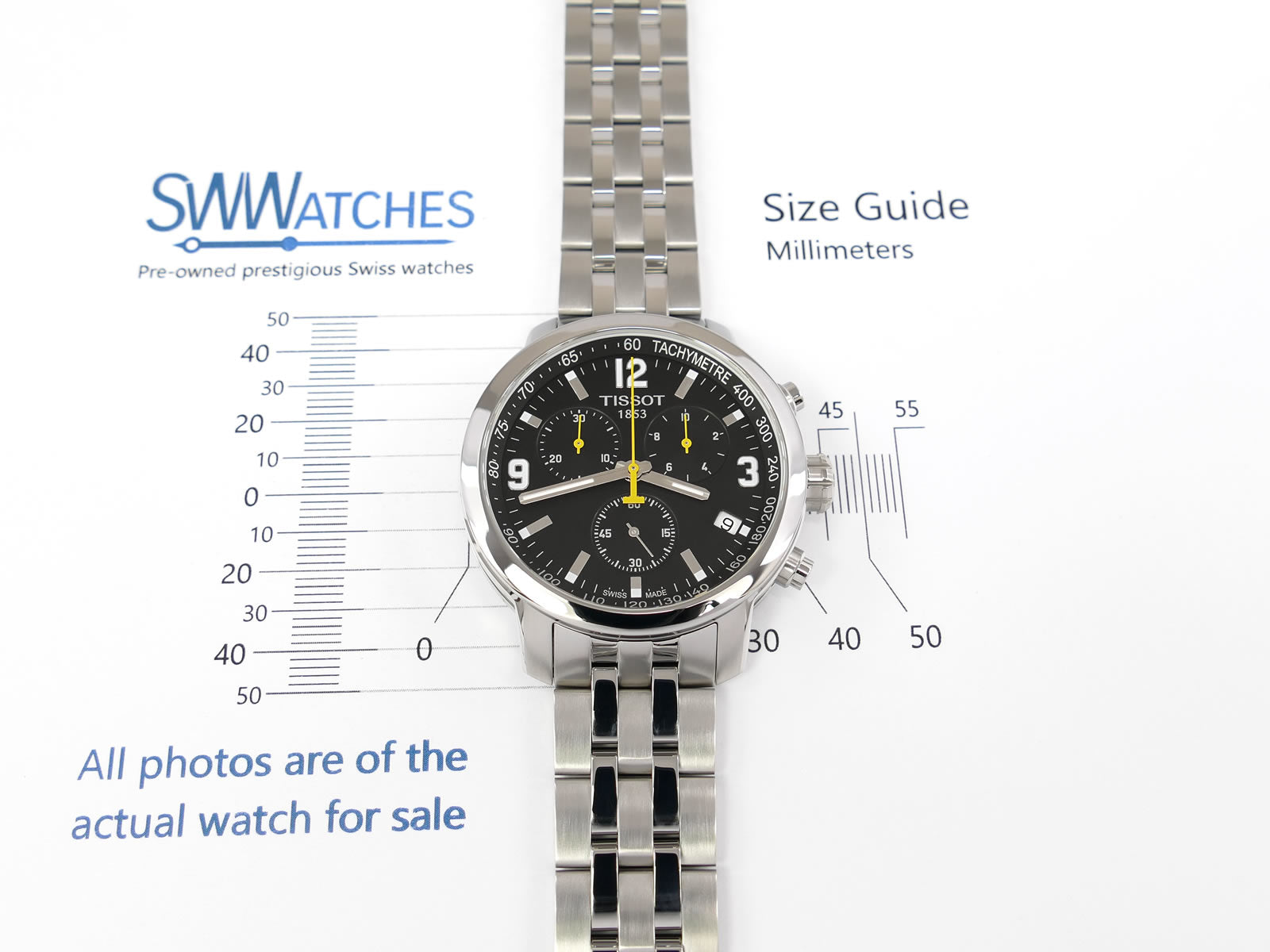 Tissot T-Sport PRC200 case size 41mm