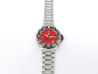 TAG Heuer Formula 1 WAC1113.BA0850 Arabic Red Dial F1 Quartz 41 mm Date