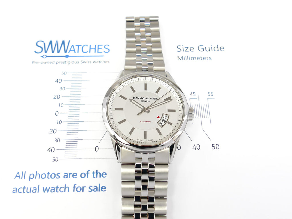Raymond Weil Freelancer 2730 case size 42mm