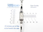 Gucci G-Line 109 case size 14 x 32mm