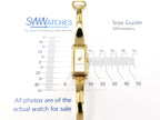 Gucci G-Line 109 case size 14 x 32mm