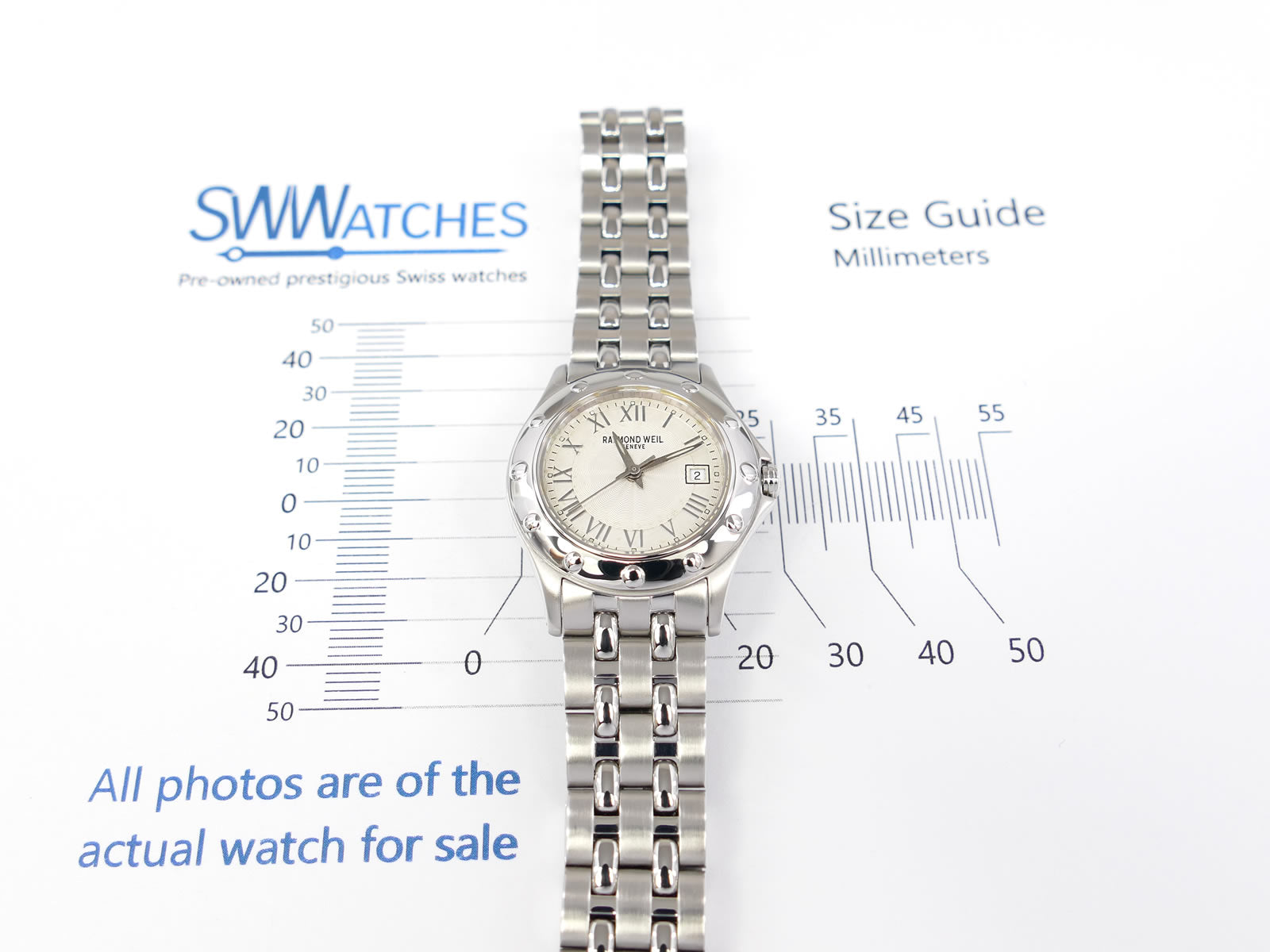 Raymond Weil Tango 5390 Ladies 27mm case
