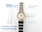 Omega Constellation 123.20.24.60.55.003 case size 24mm