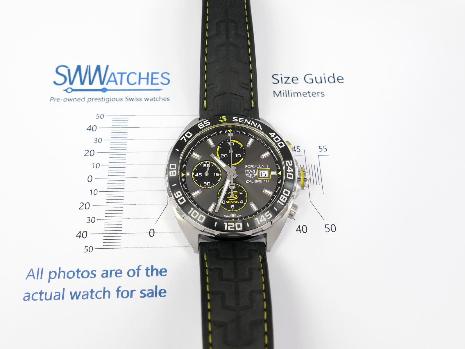 TAG Heuer Formula 1 CAZ201B.FC6487 case size 44mm
