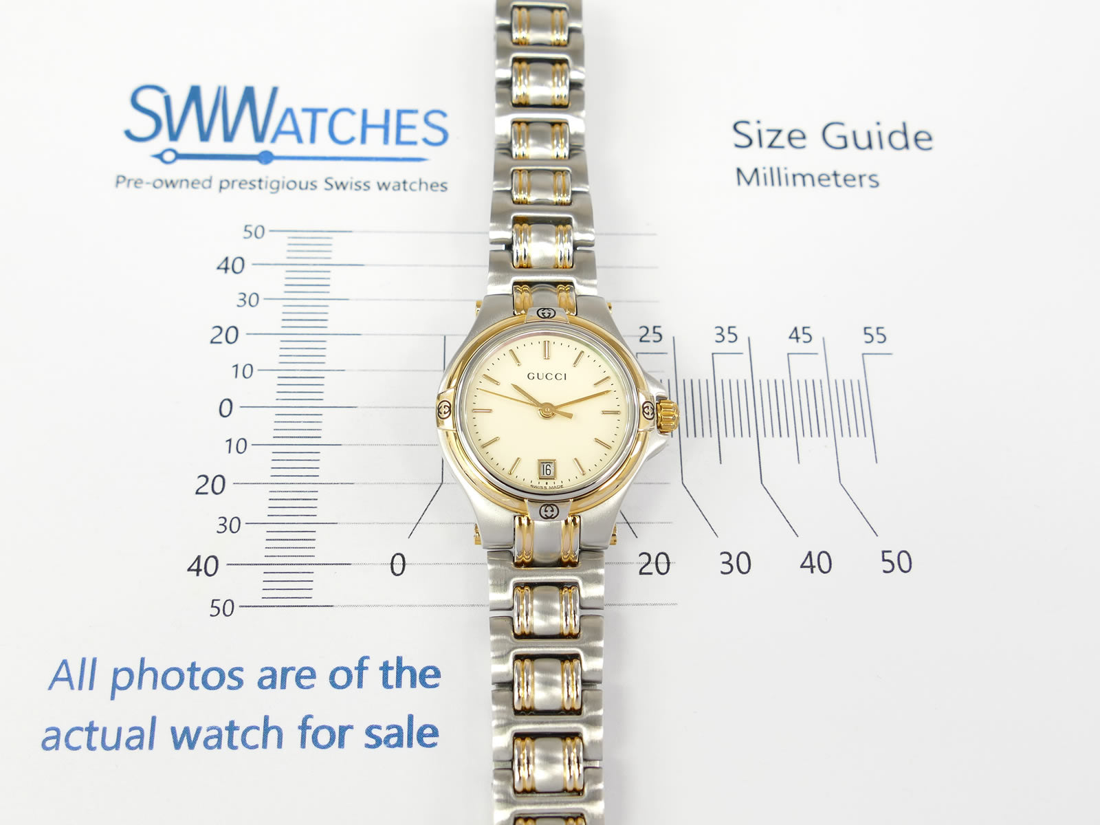 Gucci 9040L case size 26mm