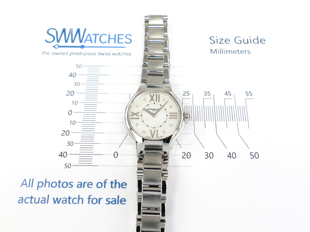 Raymond Weil Noemia 5927 case size 27mm