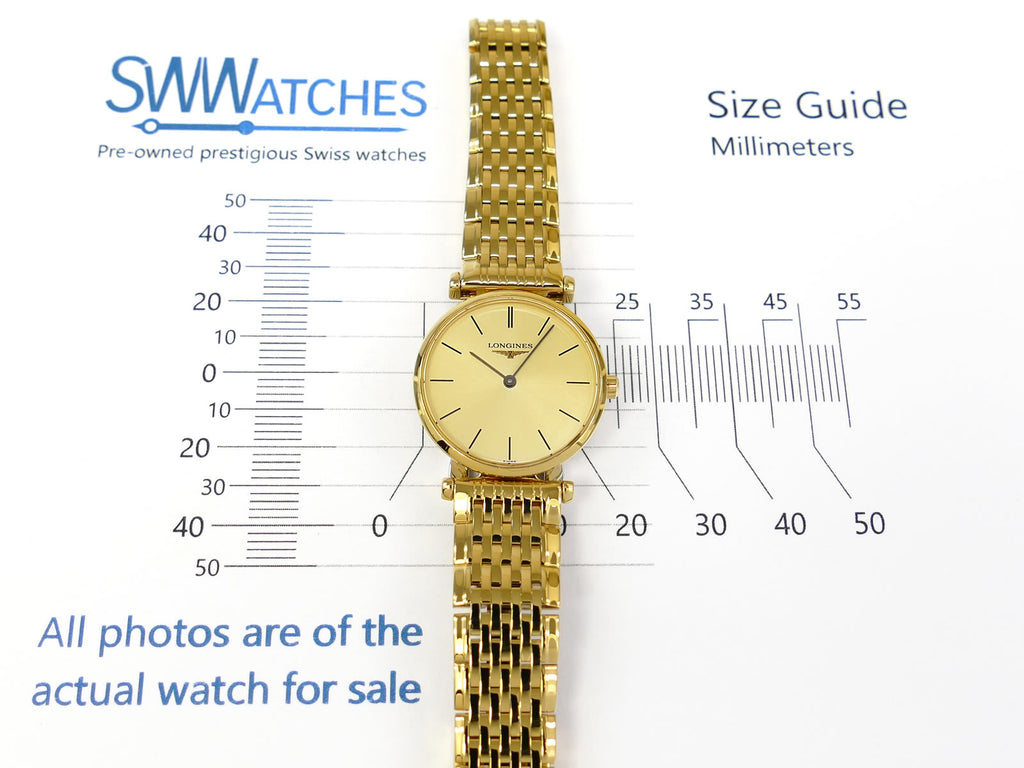 Longines La Grande Classique L4.209.2 case size 24mm