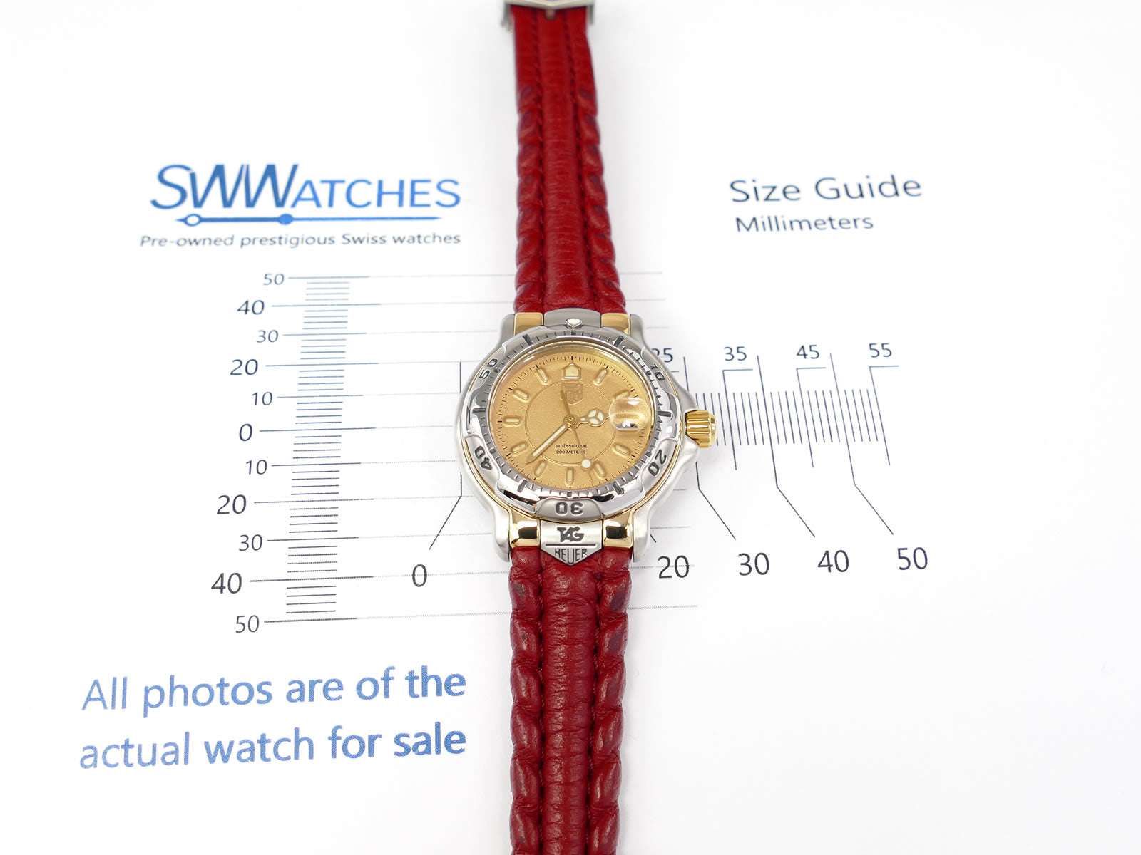 TAG Heuer 6000 Professional WH1353 Ladies 29mm