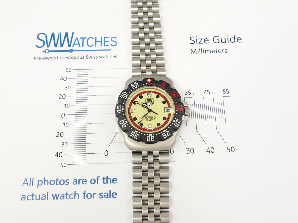TAG Heuer Formula 1 WA1211 Mid size 35mm case size