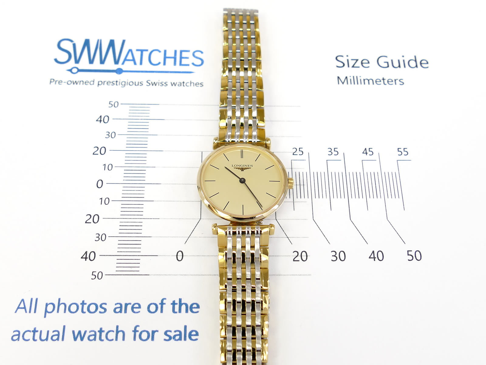 Longines La Grande Classique L4.209.2 case size 24mm