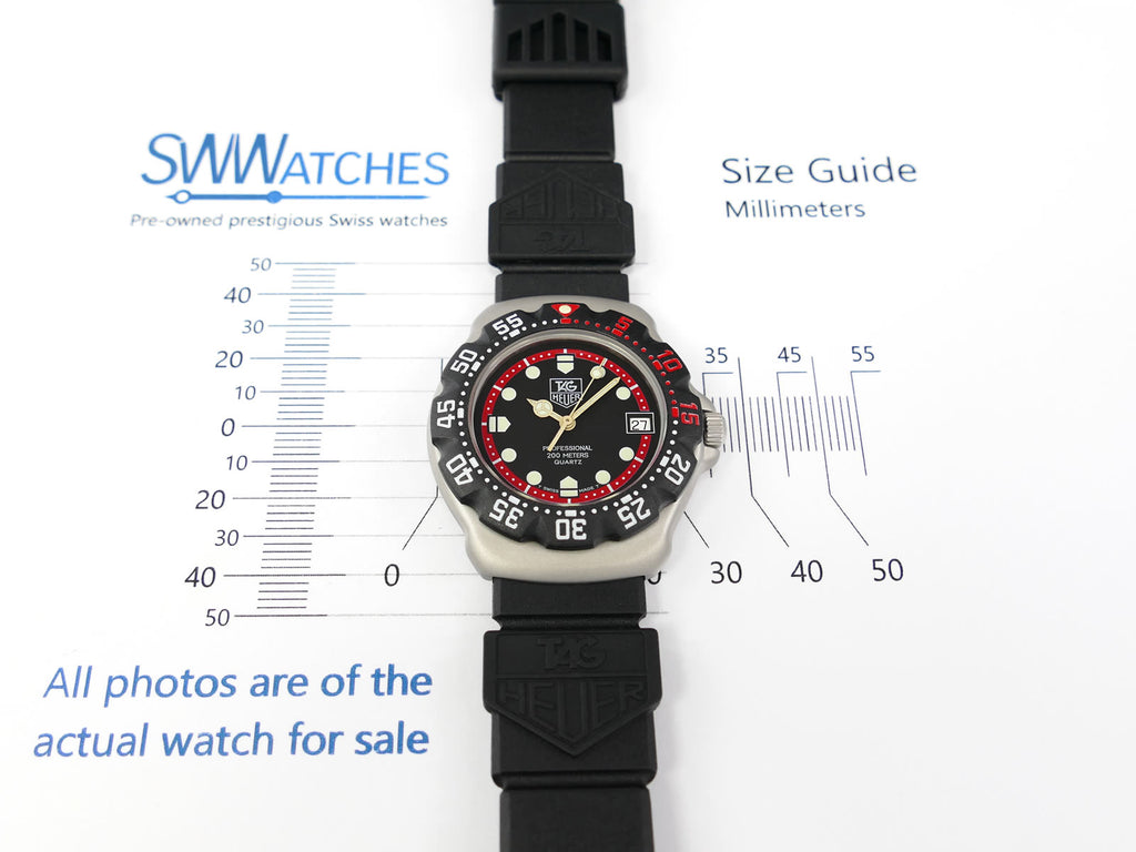 TAG Heuer Formula 1 374.513 Mid size 35mm case size