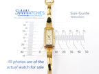 Gucci G-Line 109 case size 14 x 32mm