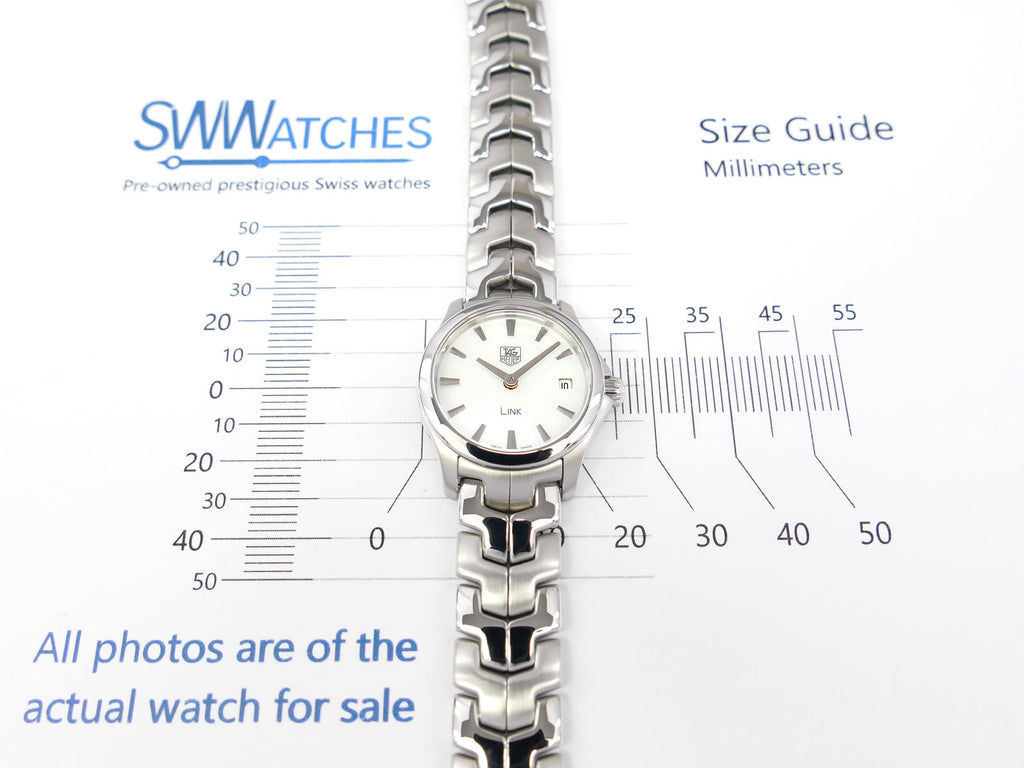 TAG Heuer Link WJF1410 Lady 24mm case size