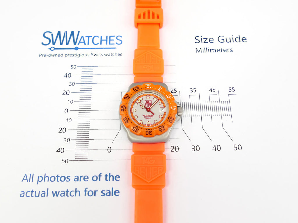 TAG Heuer Formula 1 Ladies 29mm Case size 373.508