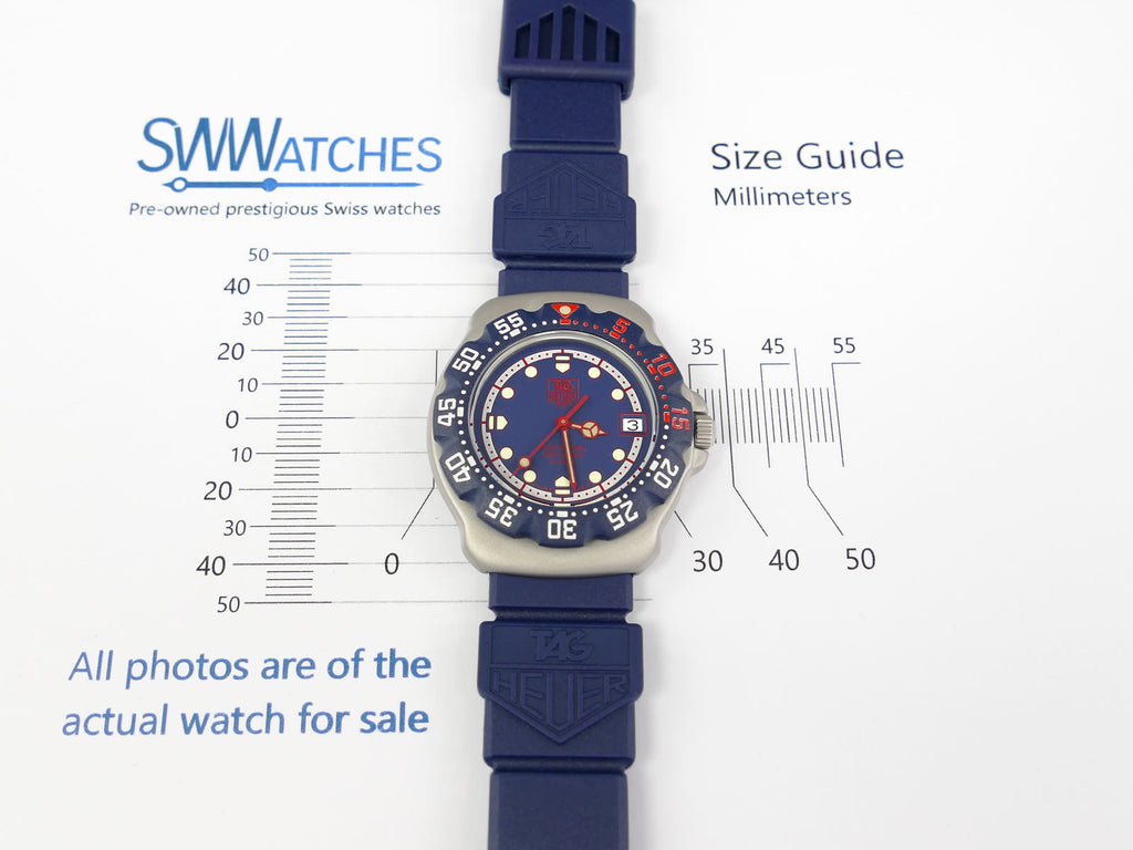 TAG Heuer Formula 1 Blue Mid size 35mm 370.513
