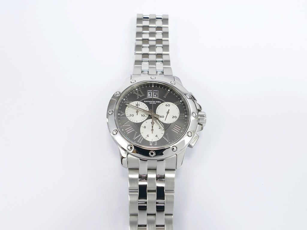 Raymond Weil Tango Chronograph 4899-ST-00668 top date position