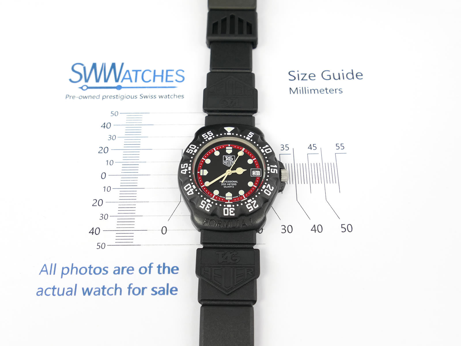 TAG Heuer Formula 1 383.513/1 Mid size 35mm case size