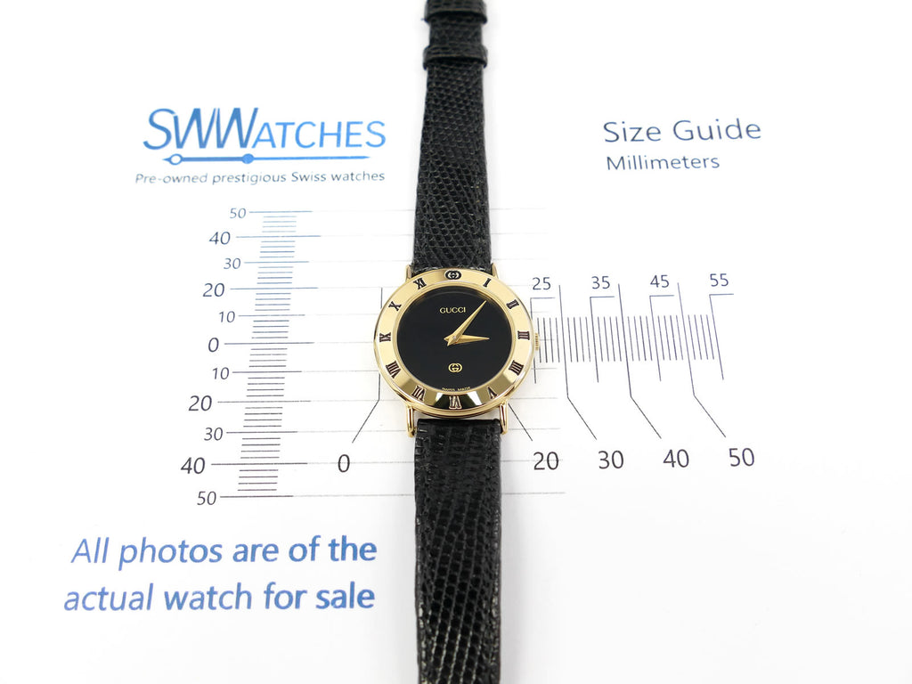 Gucci 3000L case size 25mm