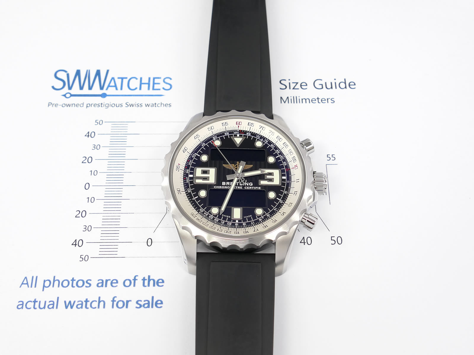 Breitling Chronospace A78365 48mm Chronograph
