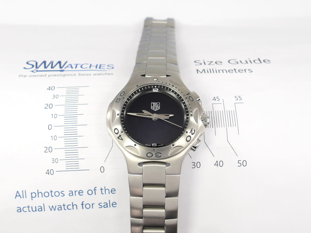 TAG Heuer Kirium F1 CL111A.BA0700 case size 39mm
