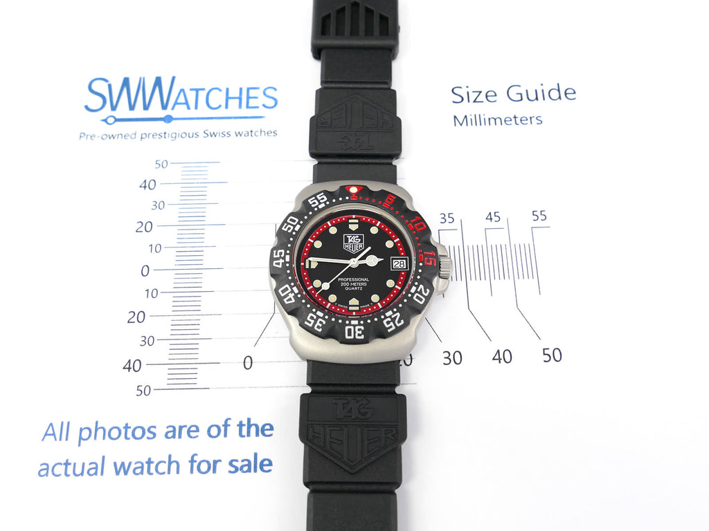 TAG Heuer Formula 1 WA1214 Mid size 35mm case size