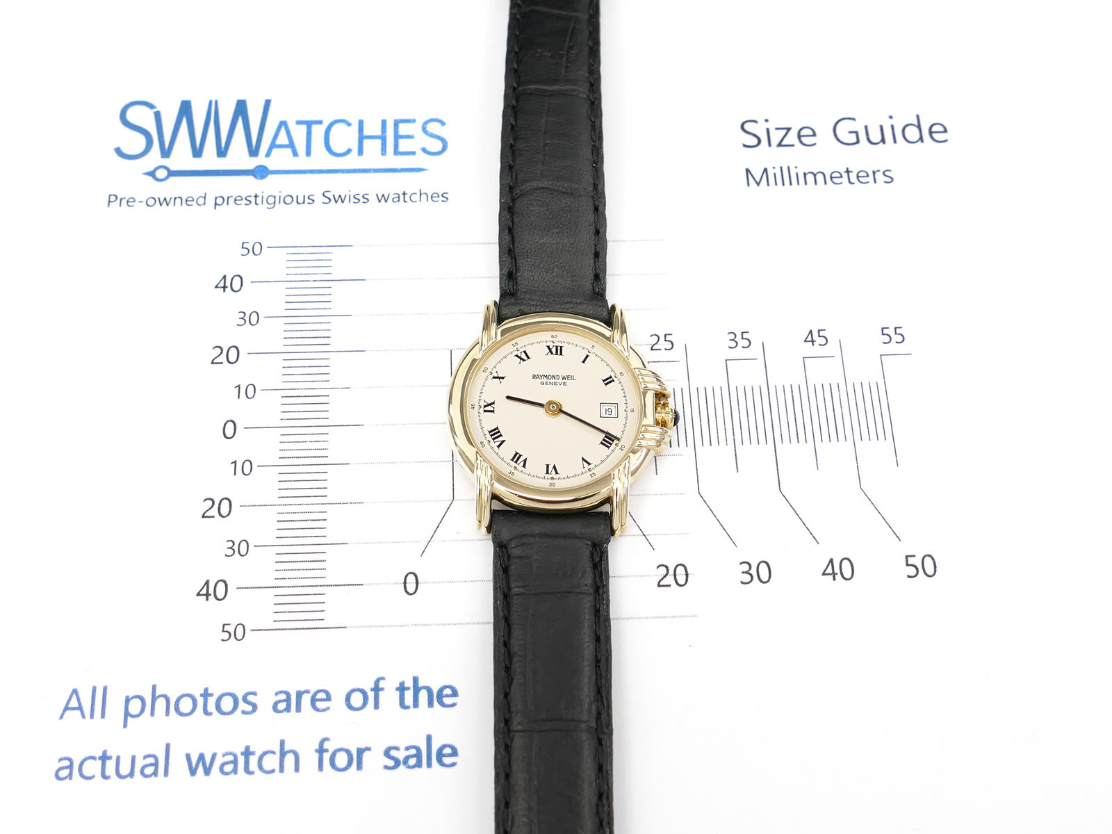 Raymond Weil Traditional 26mm case size 9955