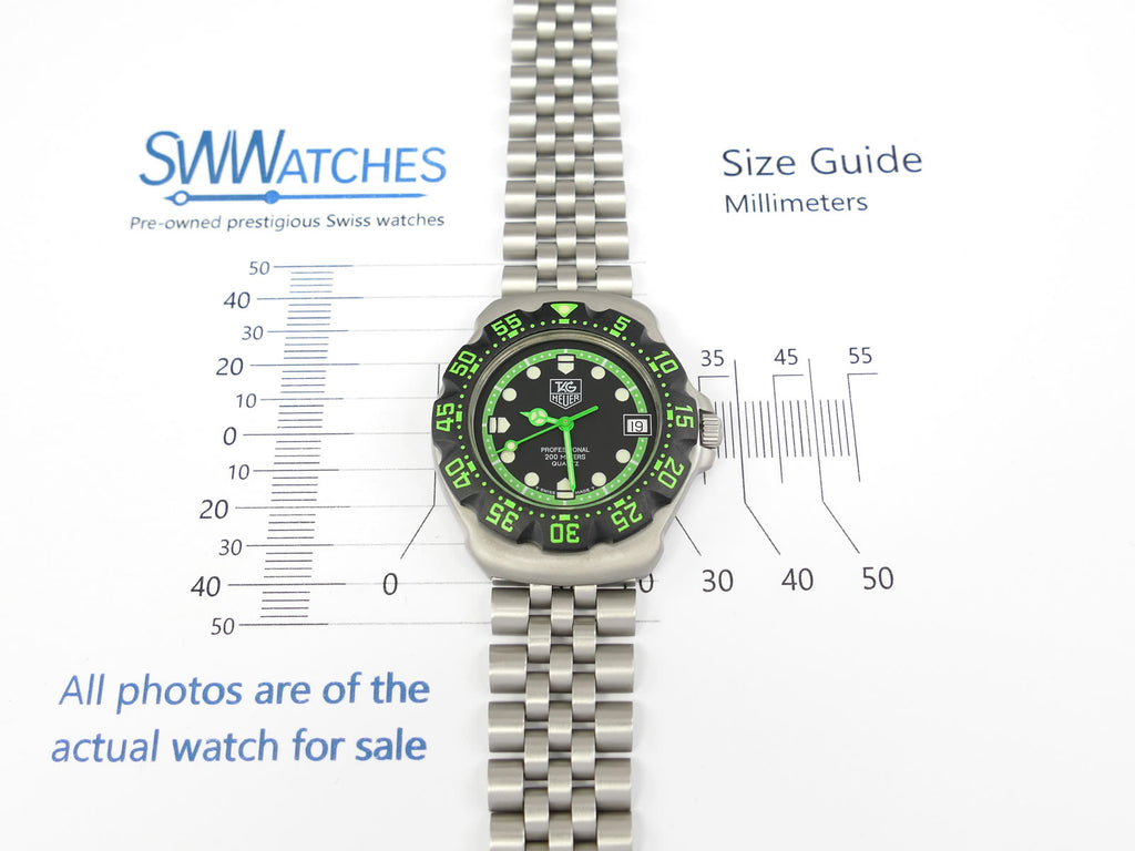 TAG Heuer Formula 1 375.513 Mid size 35mm case size