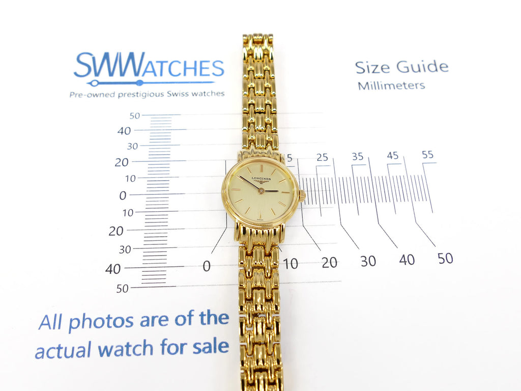 Longines Présence Small 20mm Champagne Dial L4.219.2