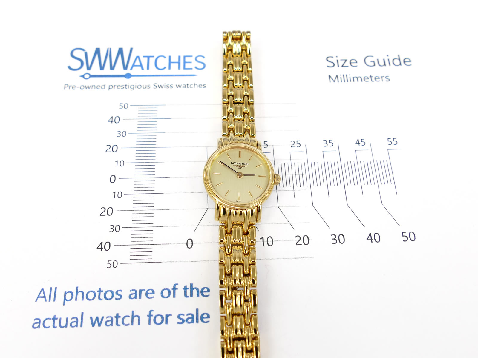 Longines Présence Small 20mm Champagne Dial L4.219.2