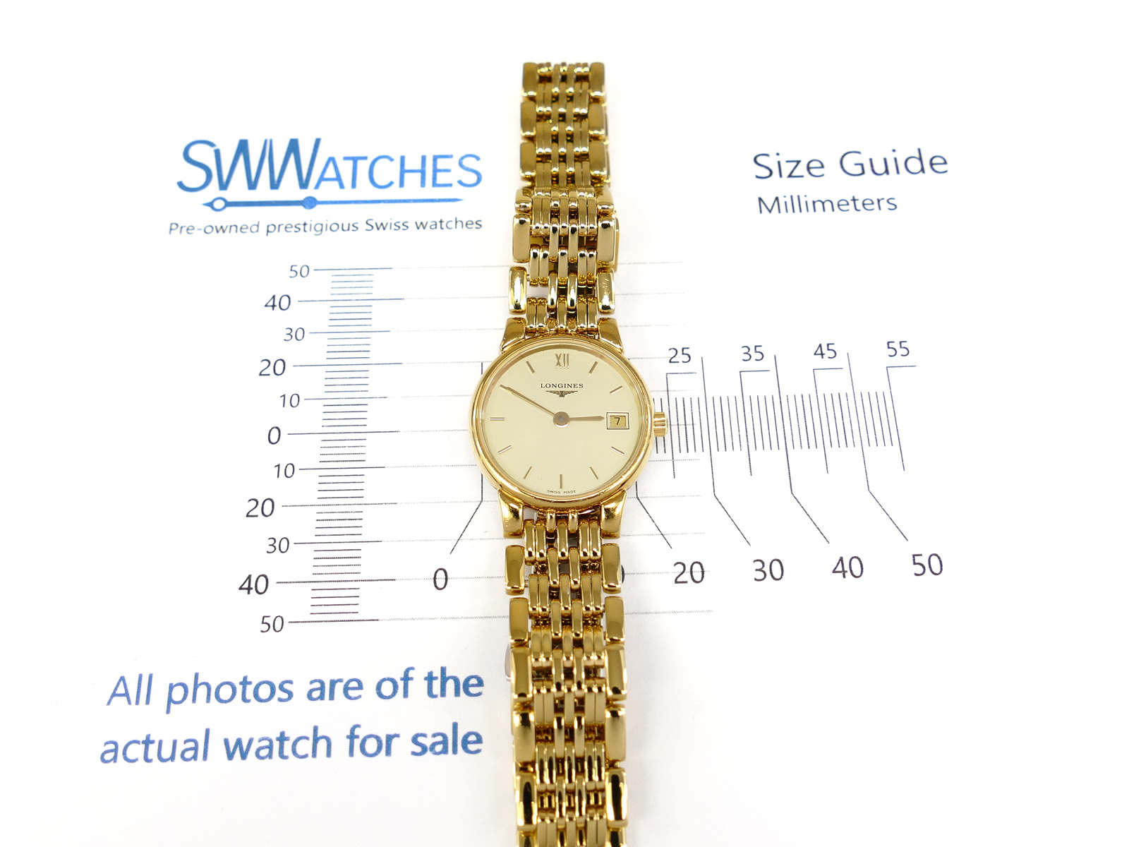 Longines La Grande Classique Elegances L5.132.2 case size 23mm