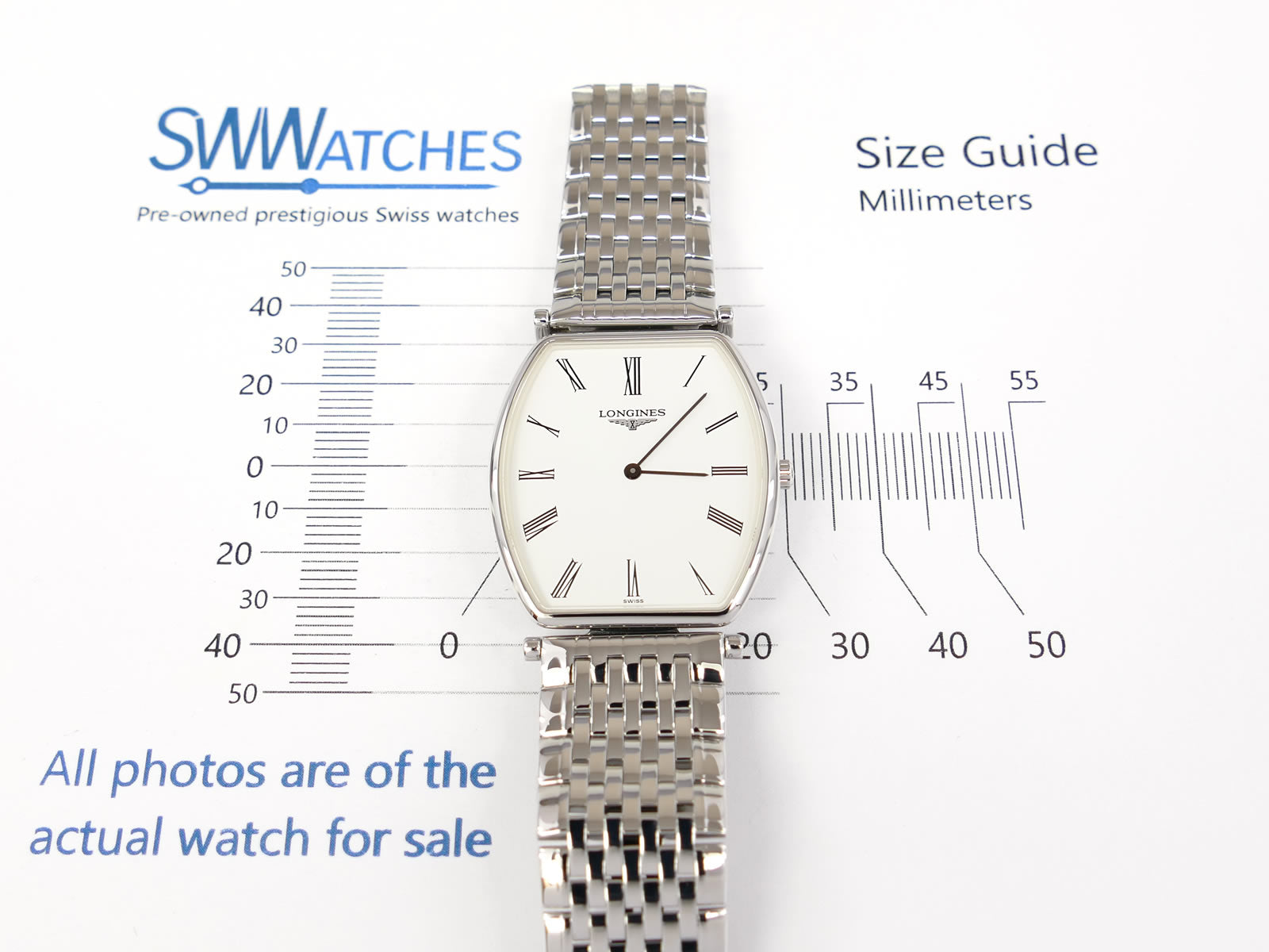 Longines La Grande Classique L4.705.4 30mm case size
