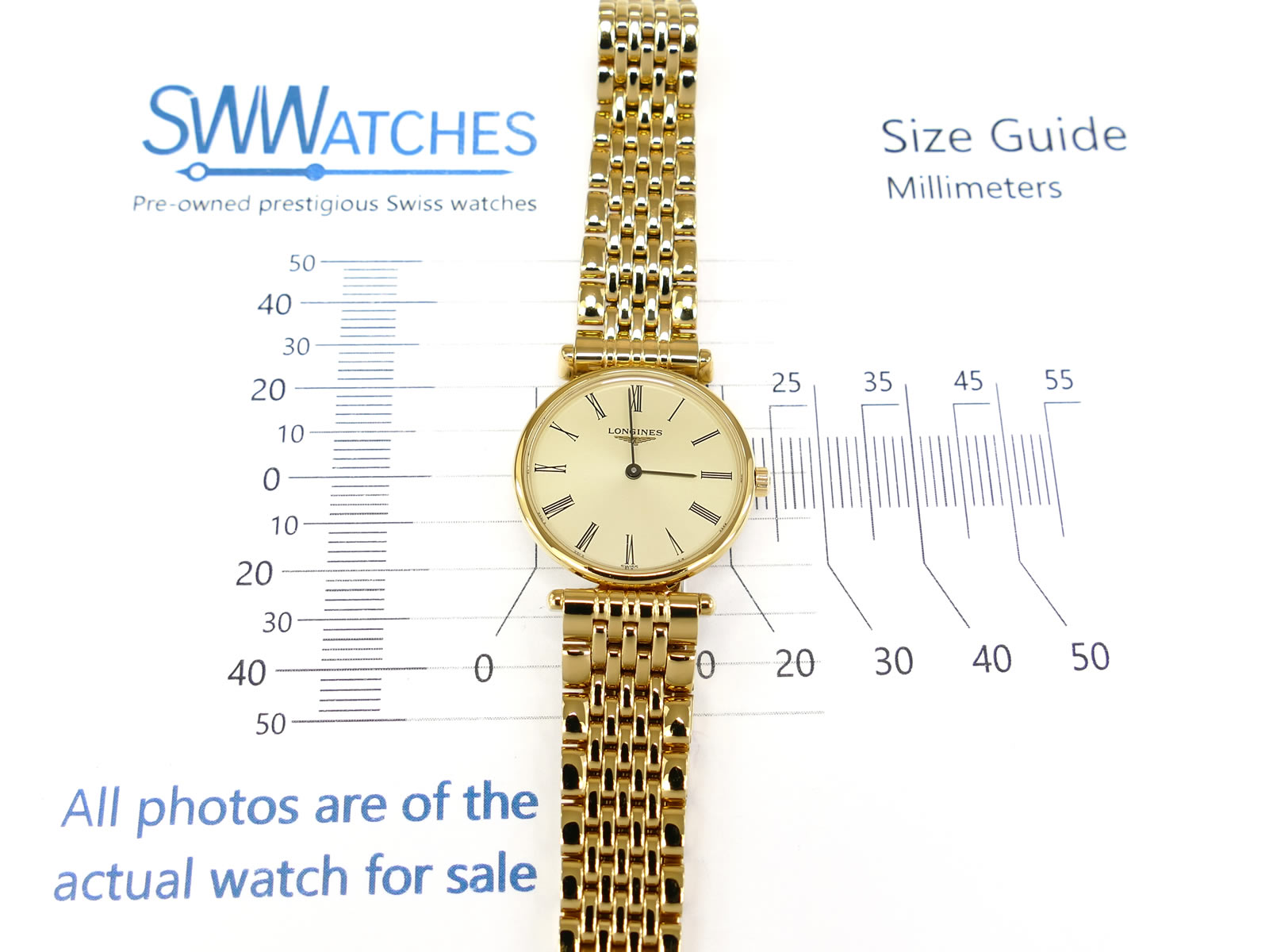 Longines La Grande Classique L4.135.2 case size 24mm