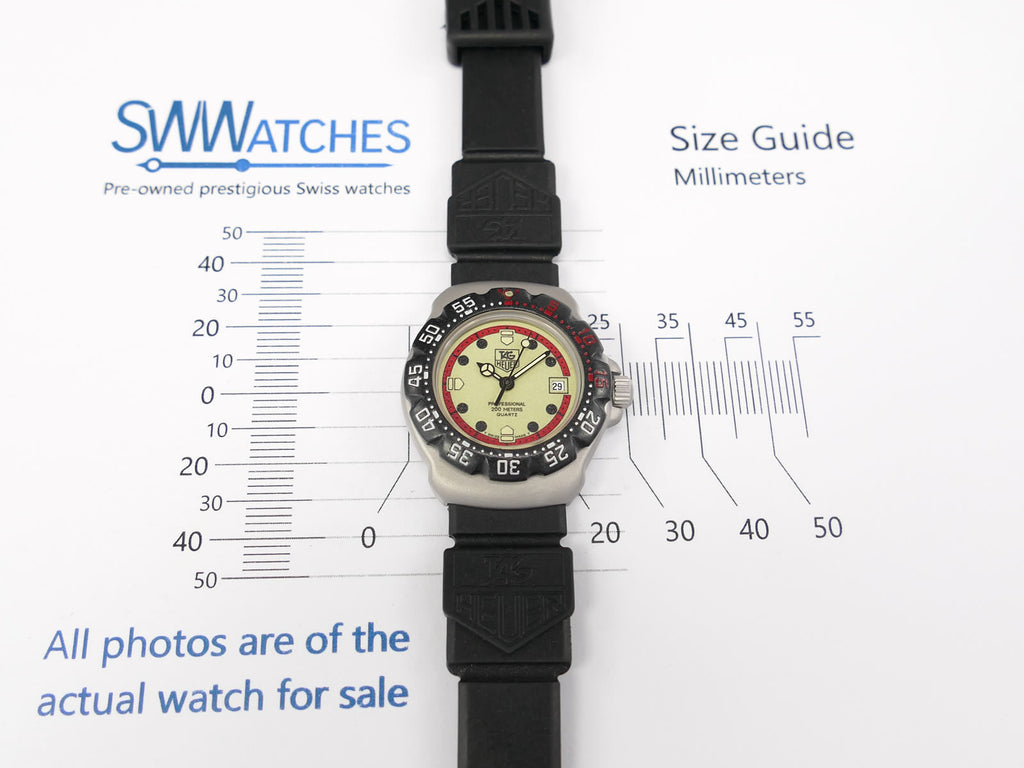 TAG Heuer Formula 1 WA1411 Ladies 29mm case size