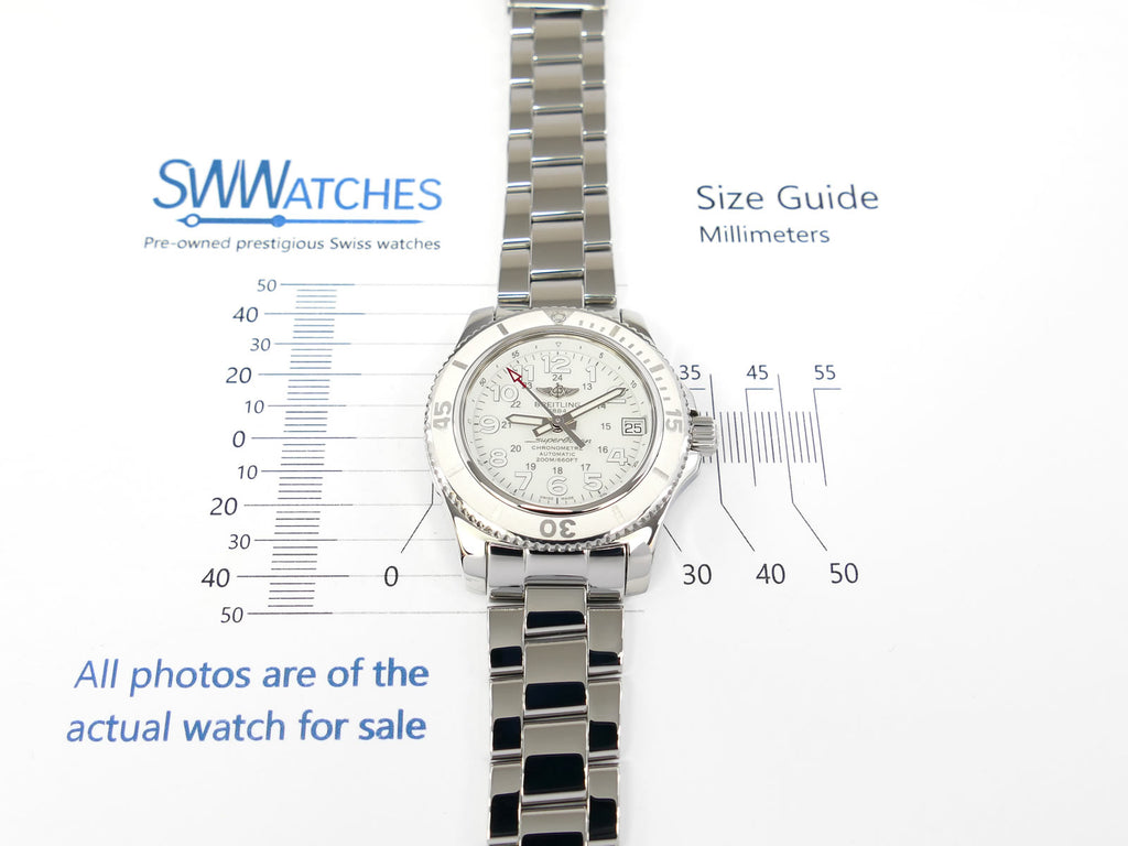 Breitling SuperOcean II case size 36mm A17312