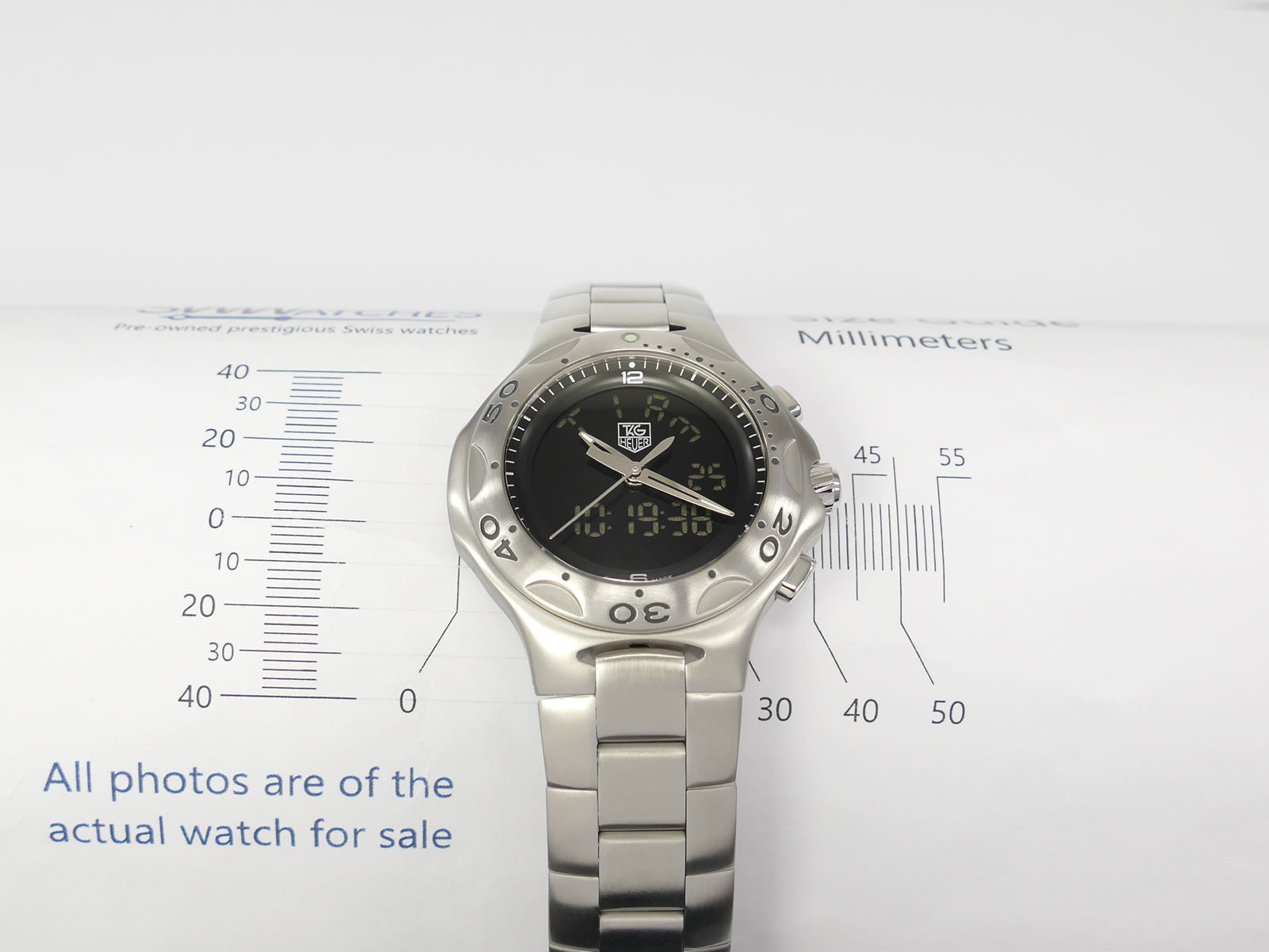 TAG Heuer Kirium F1 CL111A case size 39mm