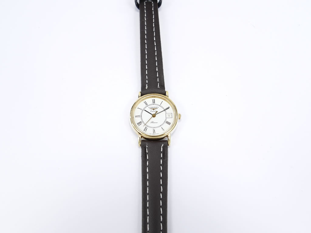 Longines Presence 152.6800 18k gold plated case