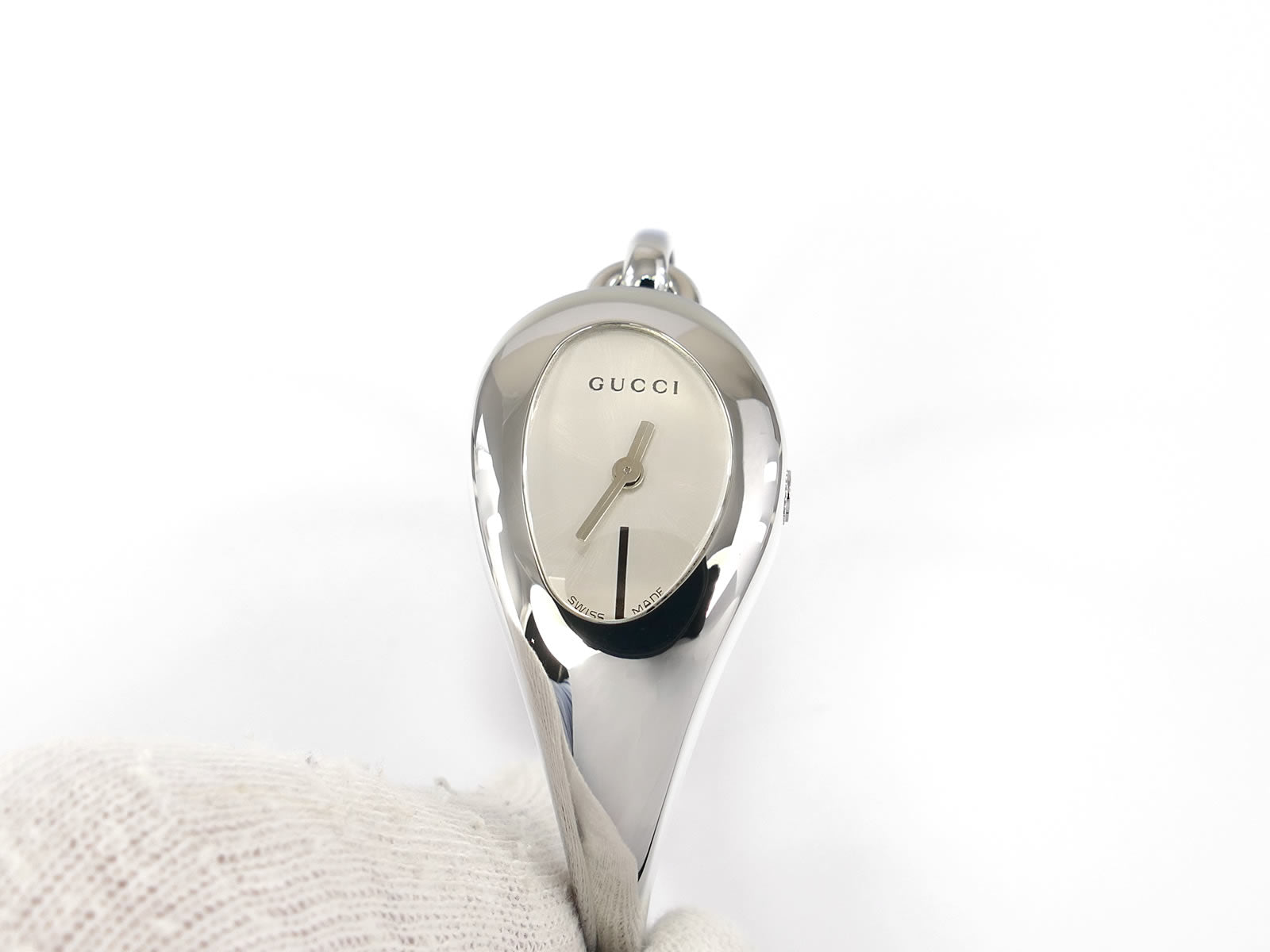 Gucci Horsebit 103 Silver Dial 