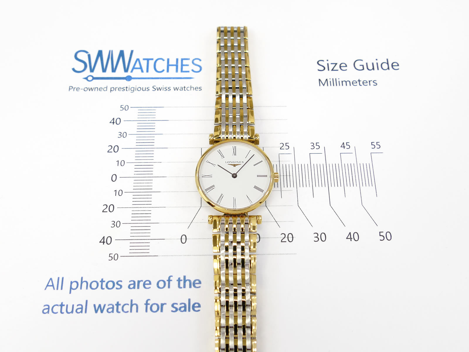 Longines La Grande Classique L4.209.2 case size 24mm