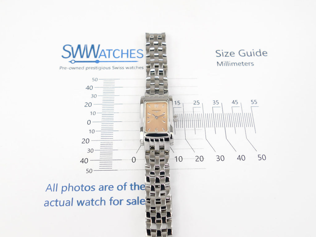 Longines DolceVita L5.158.4 case size 16 x 25mm