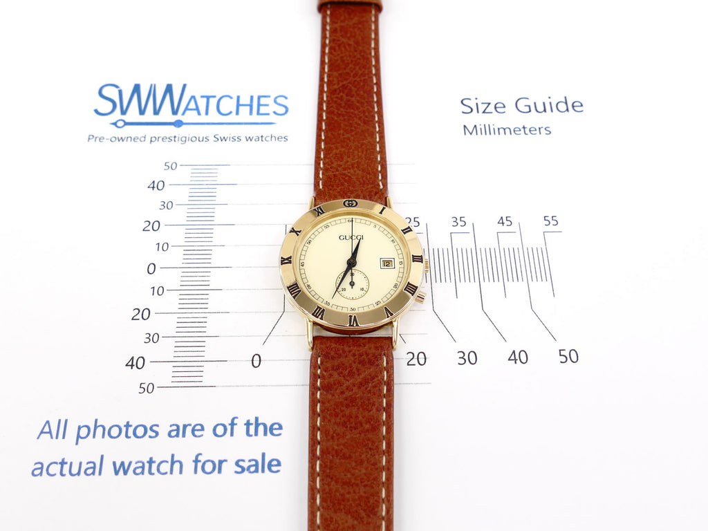 Gucci 3800 Jr case size 29mm