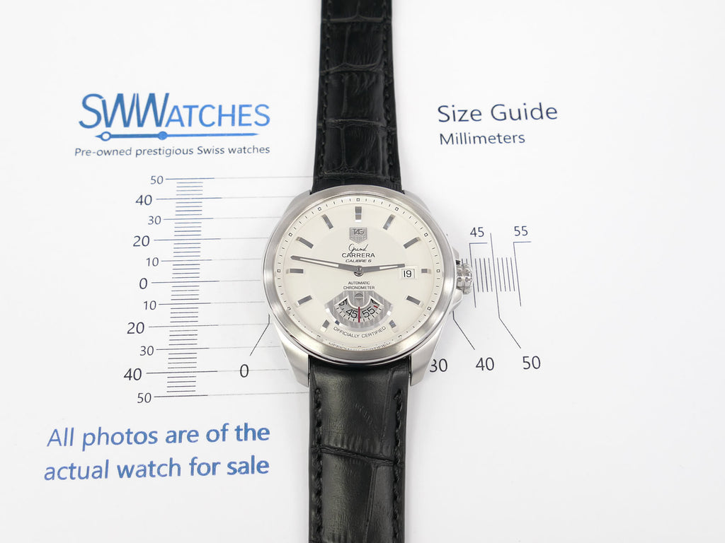 TAG Heuer Grand Carrera Case Size 40mm WAV511B