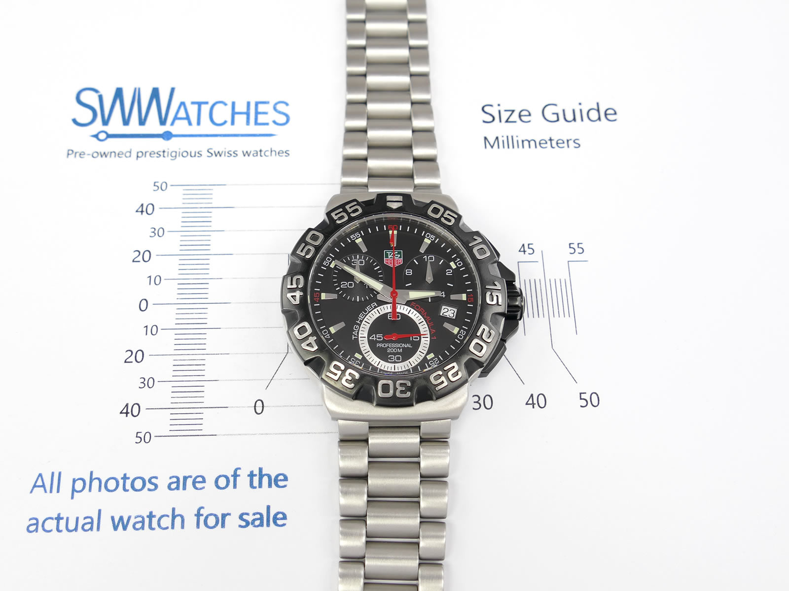 TAG Heuer Formula 1 CAH1110 Case size 41mm