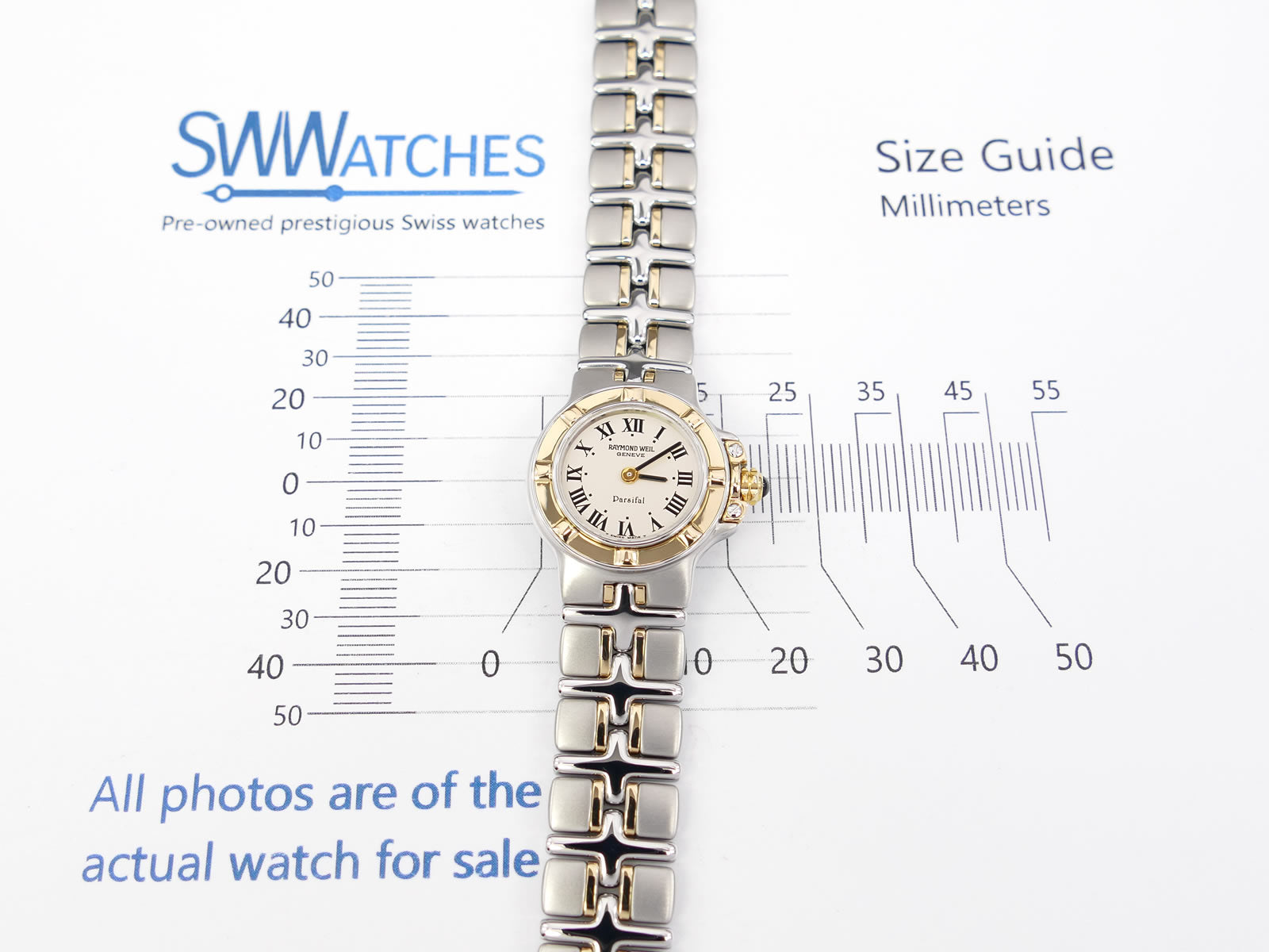 Raymond Weil Parsifal 9690 Small 21mm case isze