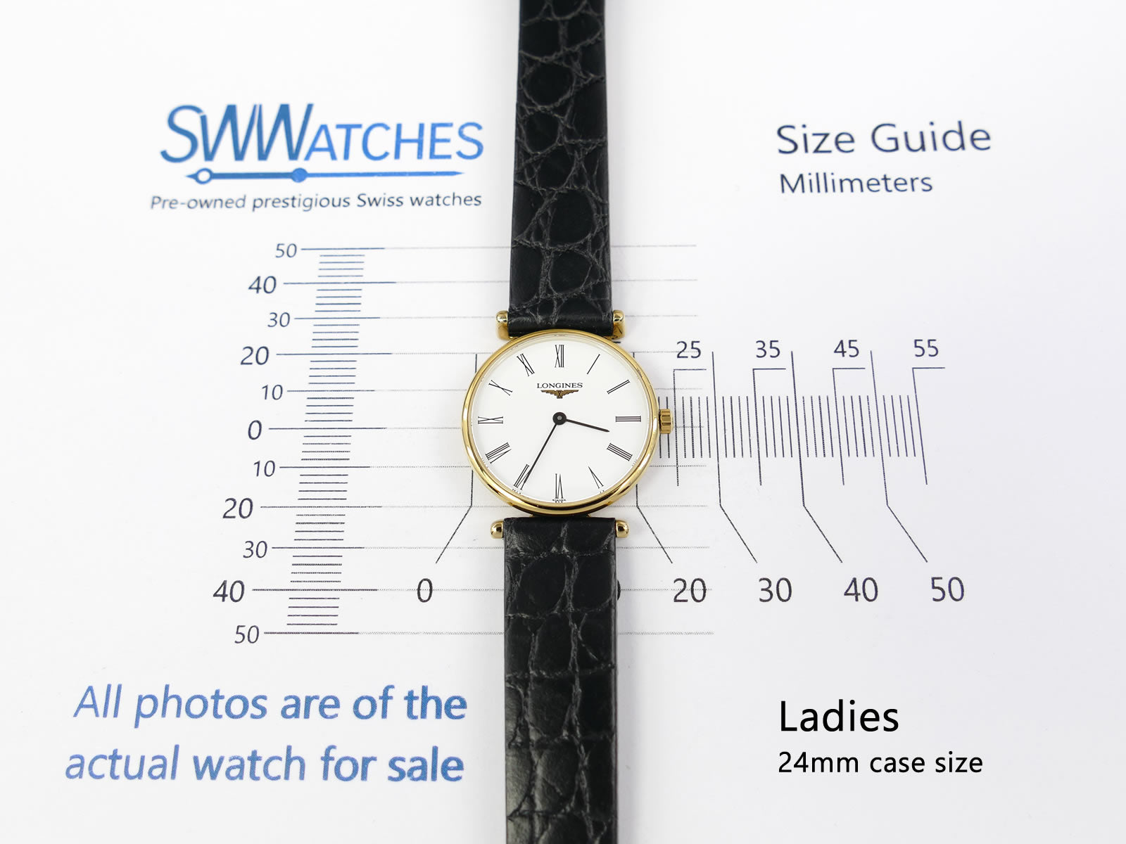 Longines La Grande Classique L4.135.2 case size 24mm
