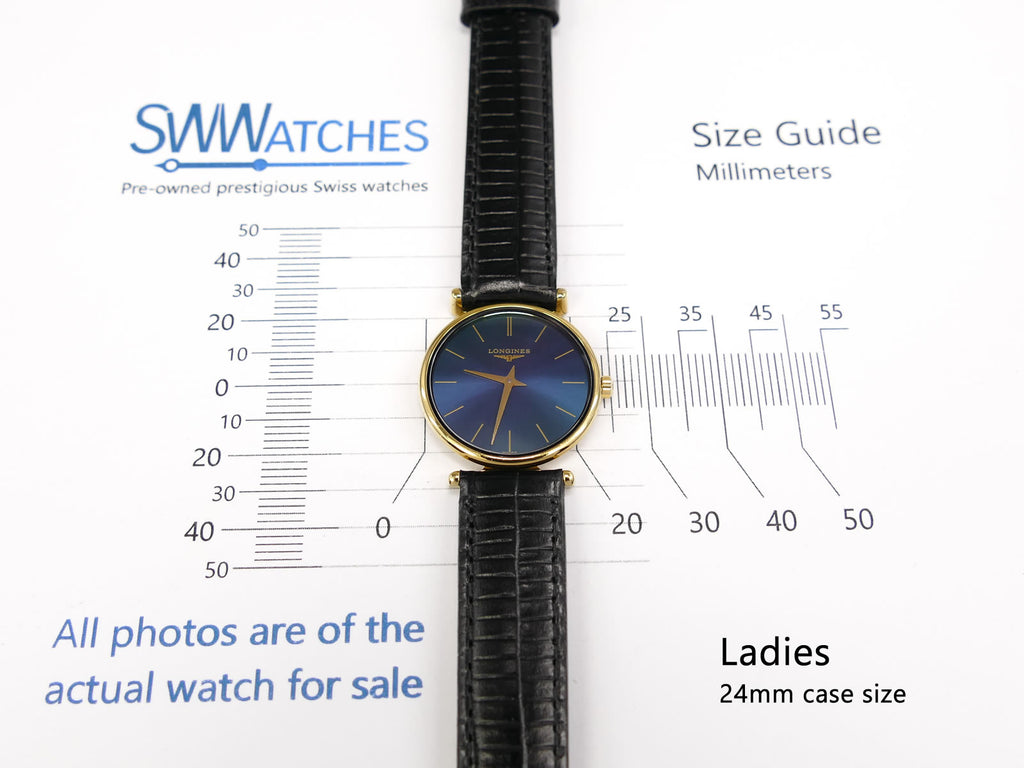 Longines La Grande Classique L4.135.2 ladies 24mm case size