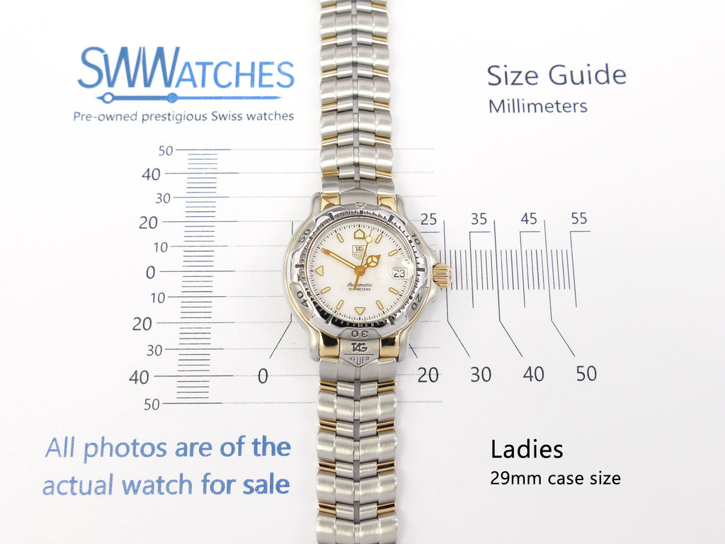 TAG Heuer 6000 Automatic WH2351-K1 Ladies 29mm case size